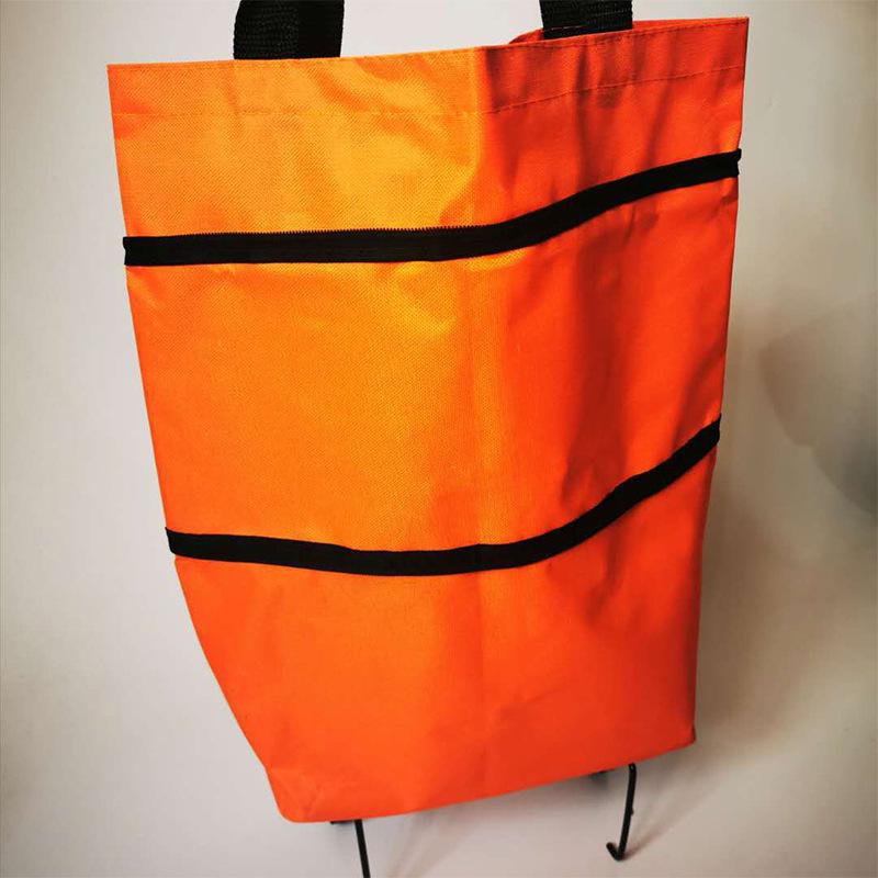 Waterproof Foldable Shopping Trolley: Portable Handcart & Internet Celebrity Design