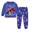 Children's Fashion Suit  Round Neck Long Sleeve Top Pants