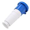 Industrial Connector Single Phase 3 Pin 220250V 63A 2P+E IP67 for Airports Ports Tunnels Railways