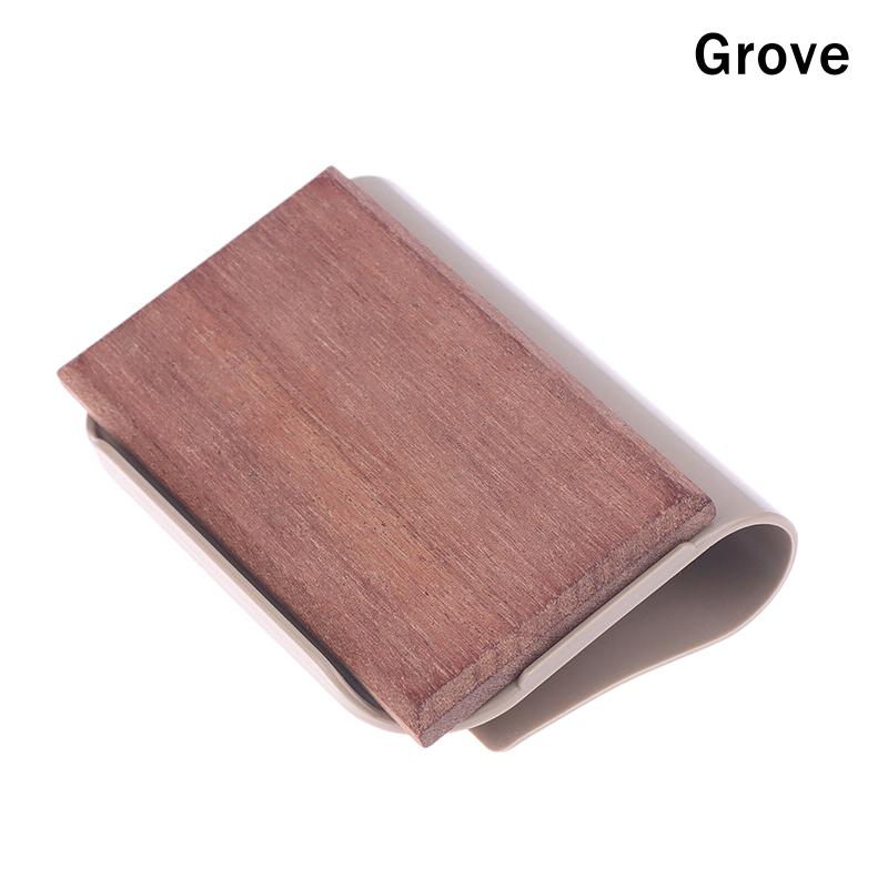 

Car Air Freshener Wooden Deodorizer Vehicle Odor Remover Auto Scent Diffuser Long-Lasting Car Freshening Amber Scent Refill Brown Grove