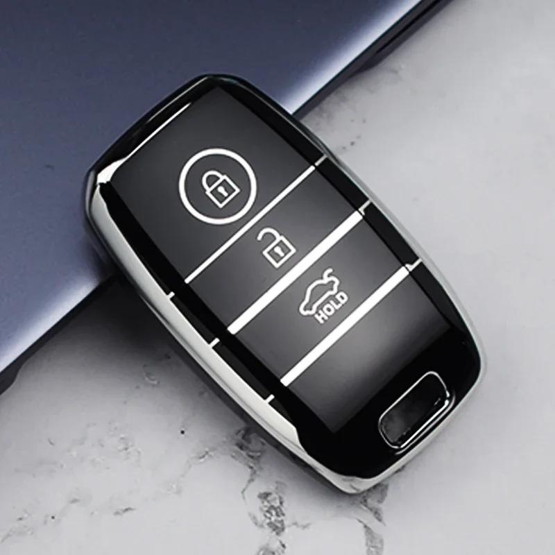 TPU Car Remote Key Case Cover Shell Fob For KIA K3 K4 K5 KX3 Optima Picanto Forte RIO Rio5 Sportage Ceed Cerato Sorento Bag