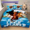 3pcs Ice Age 2 Adventure Bedding Set Includes Quilt Cover and Pillowcases, Suitable for All Seasons Q050