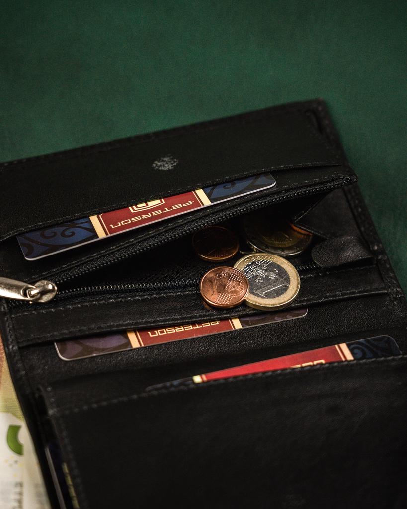 Men's wallet made of natural leather - Peterson