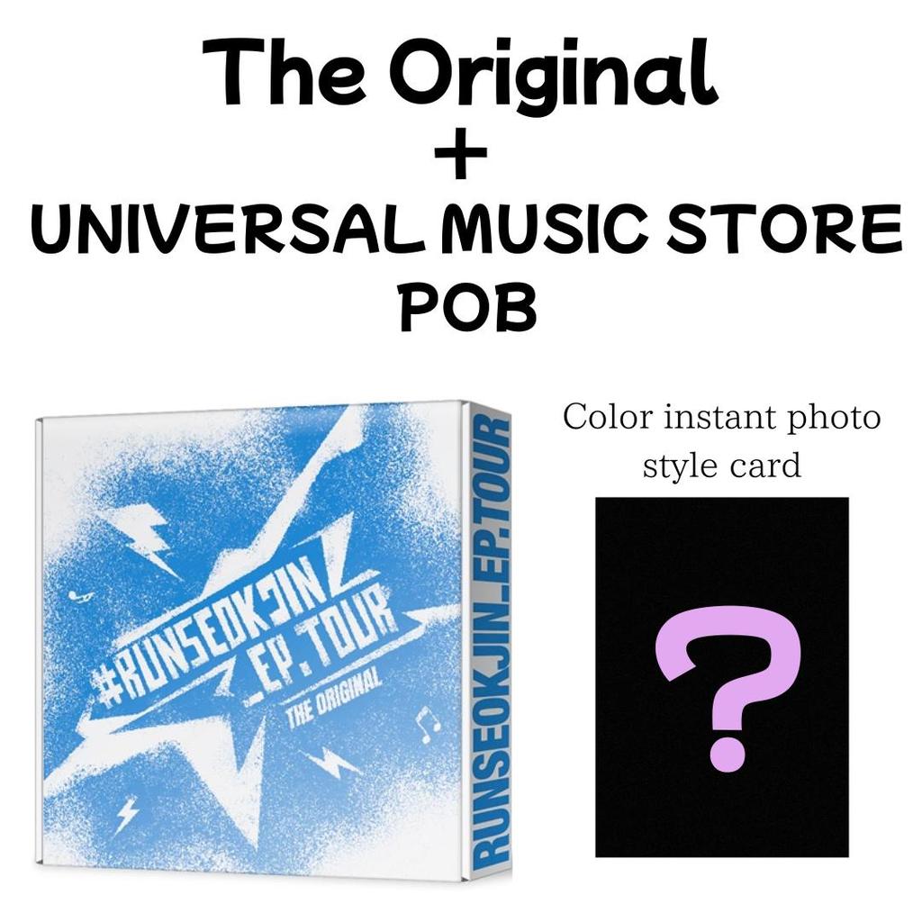 PRE-ORDER BTS JIN #RUNSEOKJIN_EP.TOUR In GOYANG The Original : CHALLENGE BOOK JAPAN POB Weverse UNIVERSAL MUSIC SOTORE TOWER RECORDS