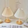 New Nordic LED Desk Lamp USB Plug Interior Lighting Bedroom Bedside Night Light Retro  Cafe Desktop Decoration Table Lamps