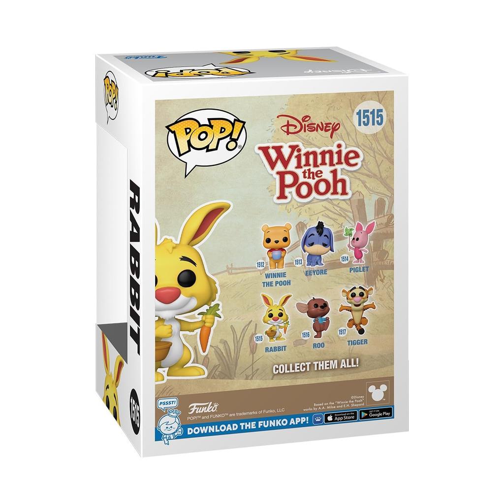 Disney Nalle Puh Kanin Korg Figur Funko Kanin MED KORG WINNIE THE POOH Disney Funko POP!