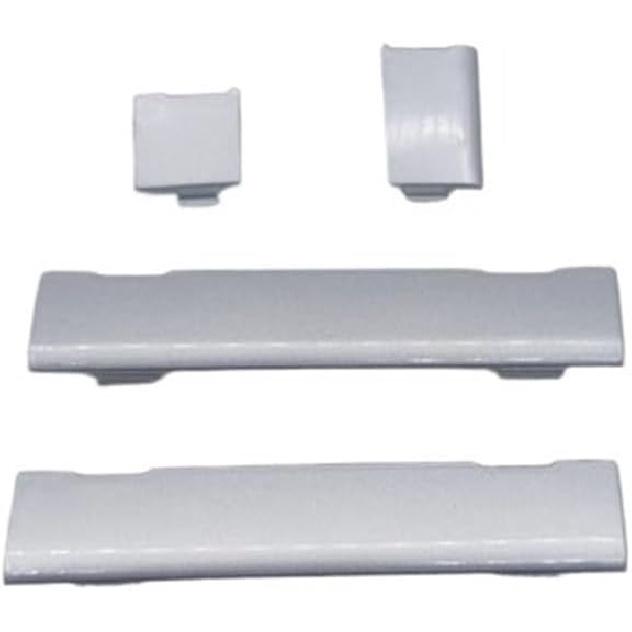 8PCS Set Baggage Rack Cover Silver Car Roof Rack Replacement Parts Top Rack Trim Cover Compatible for Honda CRV CR-V 2012 2013 2014 2015 2016