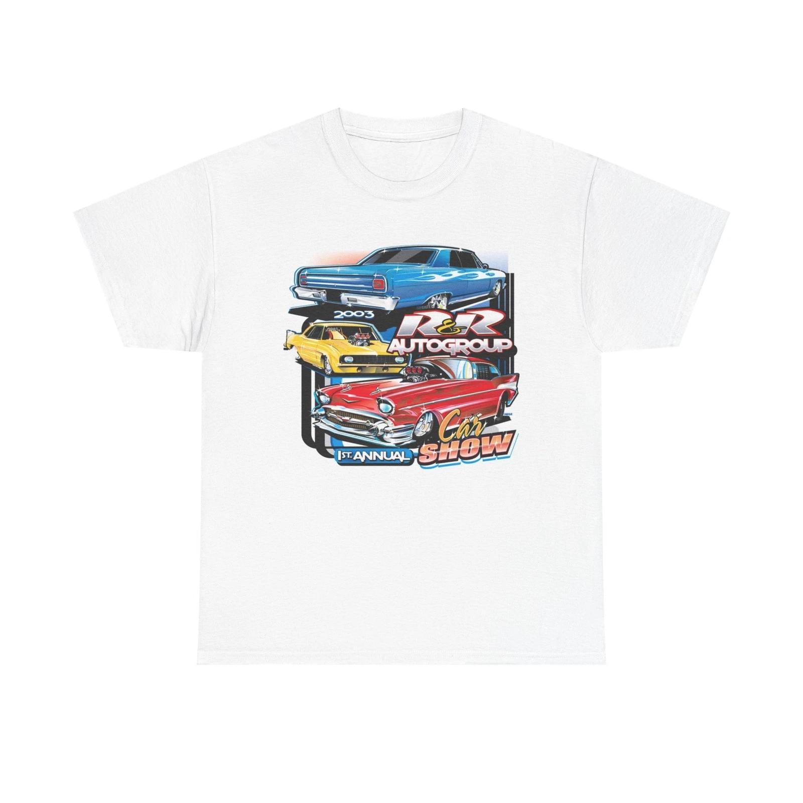 Men s and Women s T-shirts Retro Muscle Car Tee, Vintage Car Show XXXXL