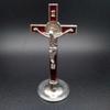 Kreuz Kruzifix Ständer Christus Katholische Jesus Statue Figurine Religiöse Gebet Kirche Dekoration Auto Hause Kapelle Dekor