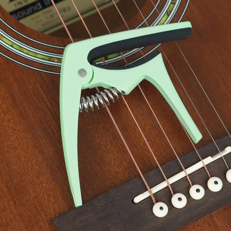 Moving Capo Universal for Electric Acoustic Guitar Beginner, Guitar Tunings Clip