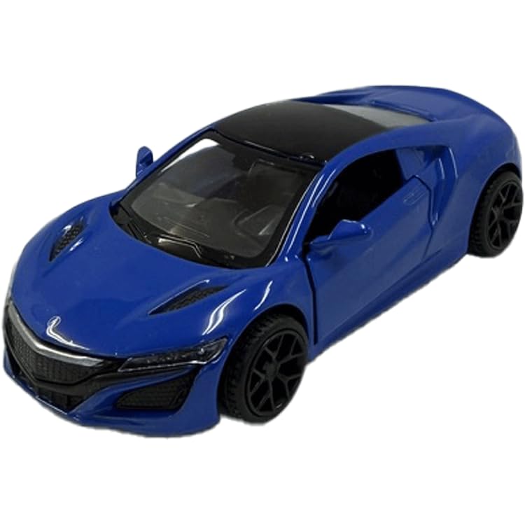

Honda Acura NSX MSZ Литая модель автомобиля Синий 1/38