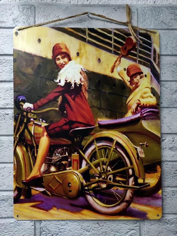 Harley Davidson Wall Art Poster Moto Decor