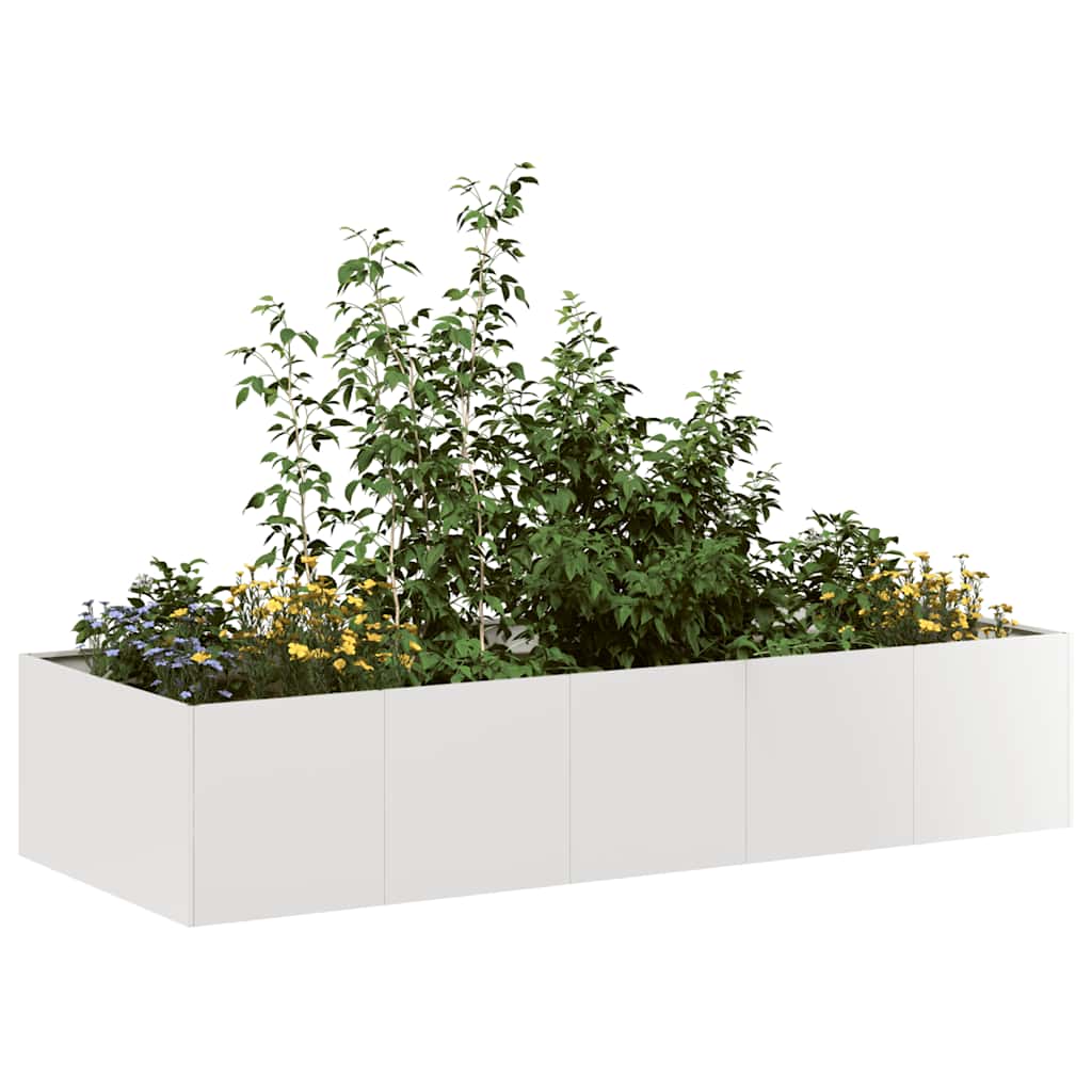 Blumentopf 200x80x40 cm Edelstahl