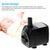 Mini Submersible Water Pump Flow Adjustable Electric Max 600L/H Flow 3.9ft Lift Portable Mini Pump