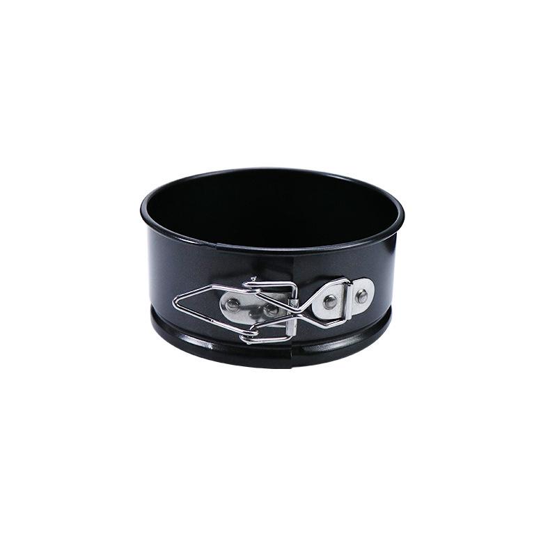 4/7/9Inch Carbon Steel Cake Mold with Latch Nonstick Cake Tin with Removable Bottom Cake Pan Brownies Cheesecake Baking Mould