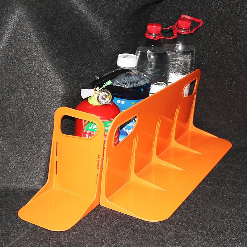 Multifunctional Car Back 1Pc Auto Trunk Organizer Rack Luggage Box Stand Shake-Proof Fence Storage Holder Tools