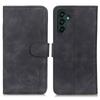KHAZNEH For Samsung Galaxy A24 4G (162.1 x 77.6 x 8.3mm) Anti-shock Phone Case Retro Texture Flip Wallet Stand Protective Phone Cover