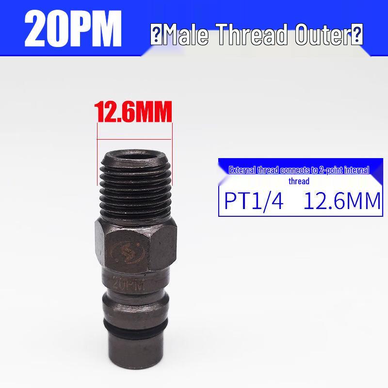 WD C-Type Quick Release Air Compressor Hose Connector