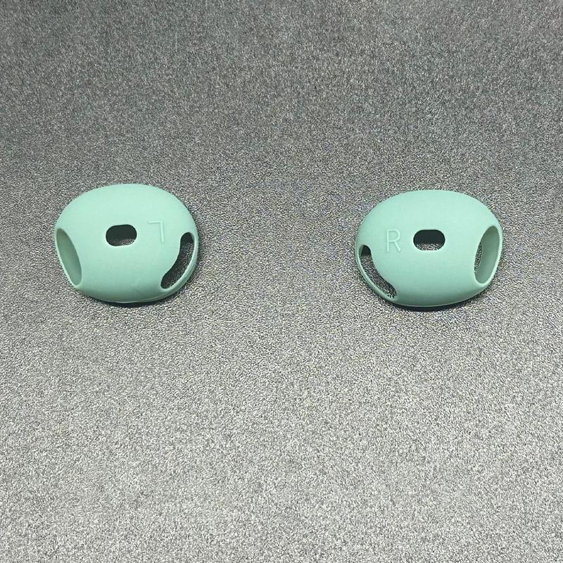 1 Paar Silikon-Ohrpolster für Airpods 4-Hülle, kabellose Ohrhörer, schützende Ohrkappen, Abdeckungen für Airpods 4, Ohrpolster, Ohrstöpsel
