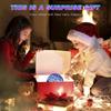 Rotating Magic Flying Ball Toys USB Rechargeable Stress Relief Toys Built-in RGB Lights Great Gift for Kids Adults Outdoor
