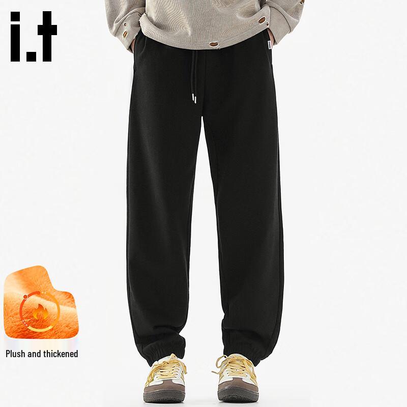 

Fingercroxxit Men s Fleece-Lined Casual Sports Joggers S