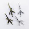 10PCS Retro Bird Claw Pendants Jewelry Making Accessories Alloy Texture Jewelry Pendant Suitable for Jewelry Making