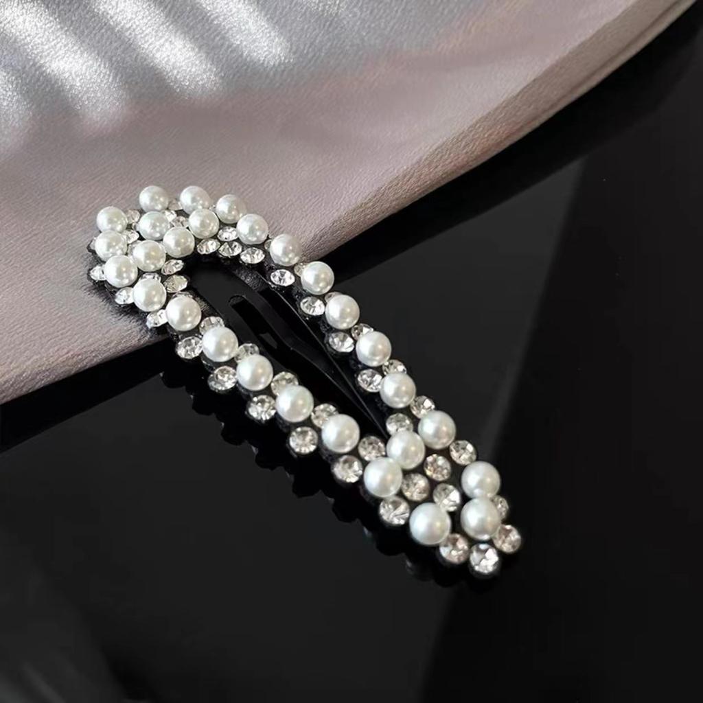 Pearl Hair Clip for Women, Adult Hair Accessory, Fragile Hair Clip, Side Bang Clip, Side Cl, BB Clip, Pin.