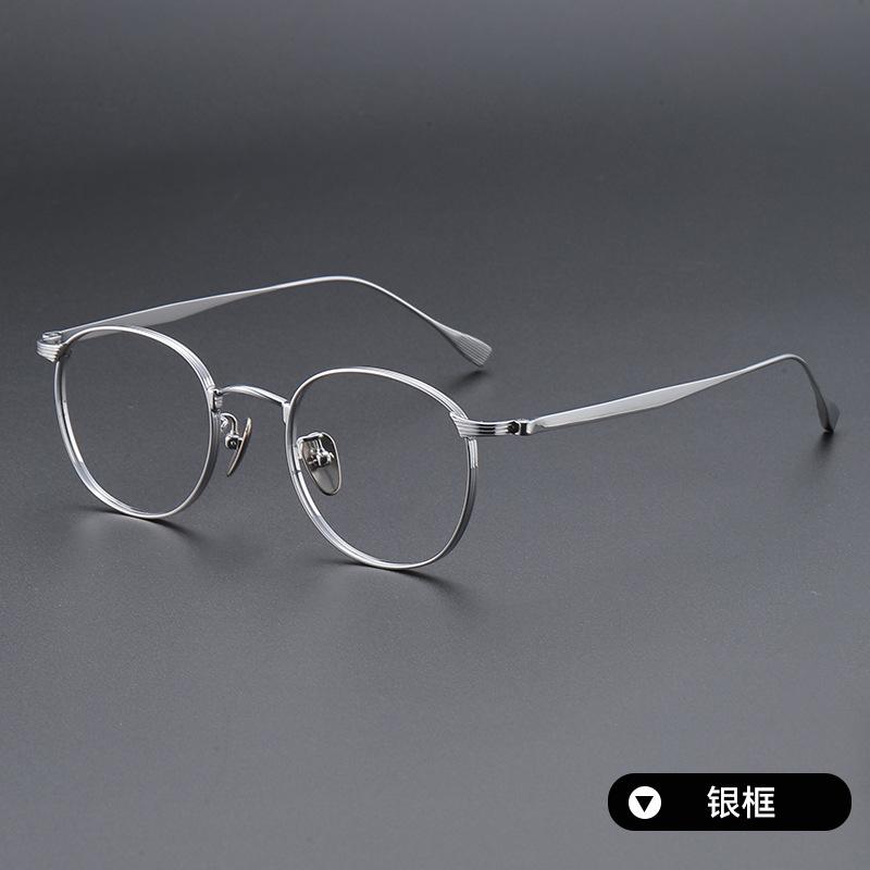 Ultralight Retro Pure Titanium Optical Frames for Men Women Luxury High-end Quality Eyeglasses Frame For Men Women