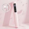 YIKOOLIN Mini Handheld UV Light Nail Lamp with Stand Handheld UV Light with Display for Gel Nail Rechargeable USB Nail Dryer