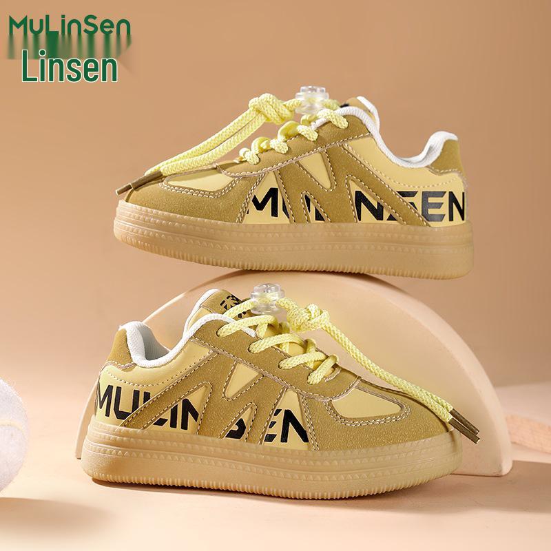 Mulinsen Herren Leder Wasserdicht Freizeit Sportschuhe - Leichte Herbst/Winter Laufschuhe