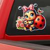 Roztomilé Berušky Hmyz Auto Samolepky Vodotěsné Vinylové Nálepky Dekorace Karoserie Okna Nárazníku Samolepky na Motorku Helmu TM123