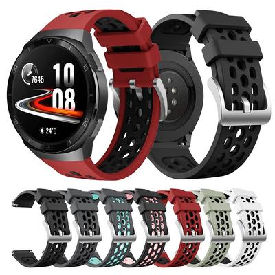 Huawei Watch GT2e akıllı saat Bandı Yedek 22mm Silikon Bilek Bandı Kayışı Huawei Watch GT 2e için