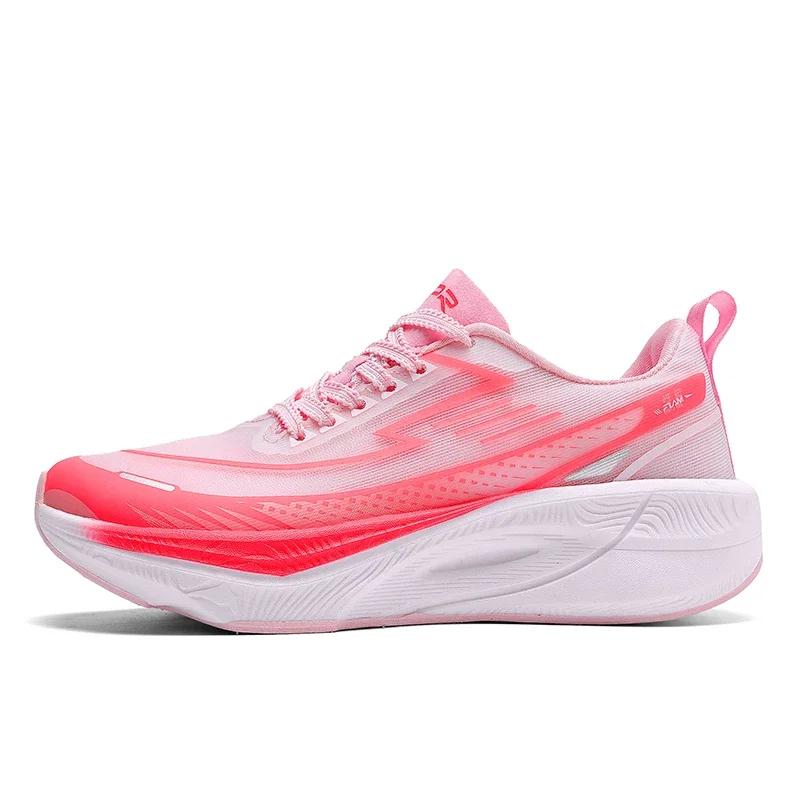 

Новые стильные кроссовки для пар, дышащие модные кроссовки для бега, износостойкие кроссовки для улицы, низкие кроссовки для бега и спортзала 36 розовый