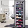Dustproof Shoe Storage Rack Organizer Multilayer Nonwoven Shoes Storage Cabinet Home Hallway Space-saving Cabinets Shoe Shelf