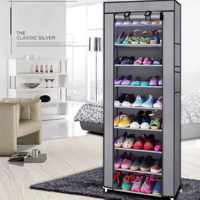 Dustproof Shoe Storage Rack Organizer Multilayer Nonwoven Shoes Storage Cabinet Home Hallway Space-saving Cabinets Shoe Shelf