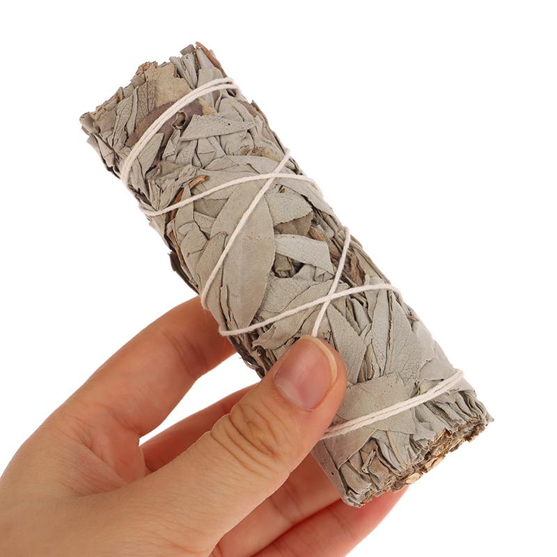 10Cm White Sage Bundle California Energy Smudge Stick For Spiritual Incense Stick Burning Aromatherapy Energy Cleansing Bundles