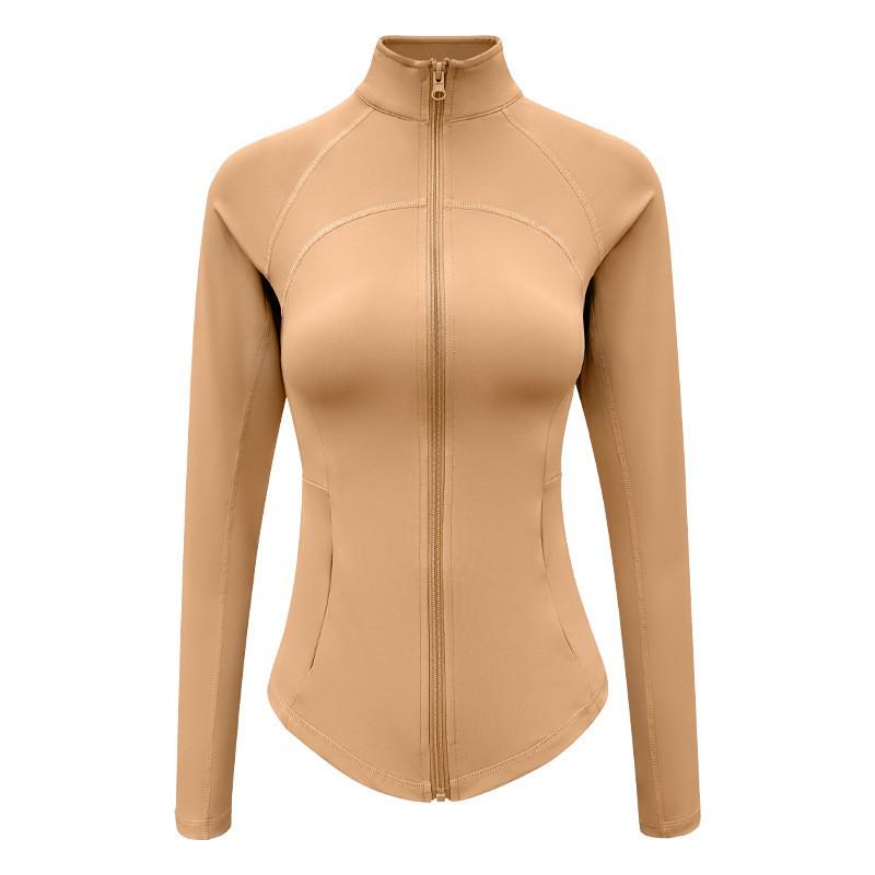 

Женская куртка Lulu на молнии со стойкой для бега и фитнеса M