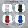 Car Wheel Lug Nuts, 20PCS Chrome Aftermarket Closed End Duplex 6 Spline Lugnut with 1 Key, Fuel Rim Lug Nut Lock Removal Socket Replacement Tool,