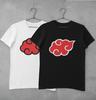 Akatsuki Shirt Wolke Rot Naruto Shippuden Anime Manga Otaku Bio Baumwolle