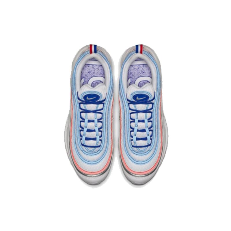 Nike Air Max 97 Game Royal Metallic Silver University Red Sneakers Casual Shoes 921826-404
