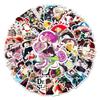Demon Slayer Anime Sticker Pack: 50 Waterproof DIY Cartoon Stickers for Skateboards & Suitcases