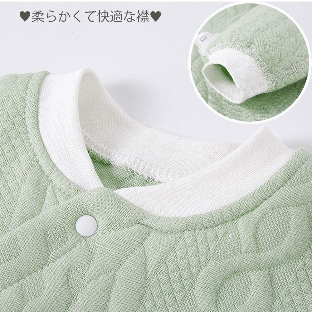 Set of Baby Newborn Cute Newborn Baby Girl Baby Shower Cubs Sizes Set of [miniGray] 2-Piece Long-Sleeved Coveralls, Cotton, Clothes, Front-Opening,