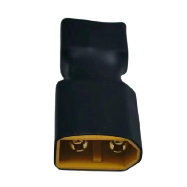 T Plug To XT60 Adapter For Remote Models Quick Connection High Current Durability Rubber Metal Construction