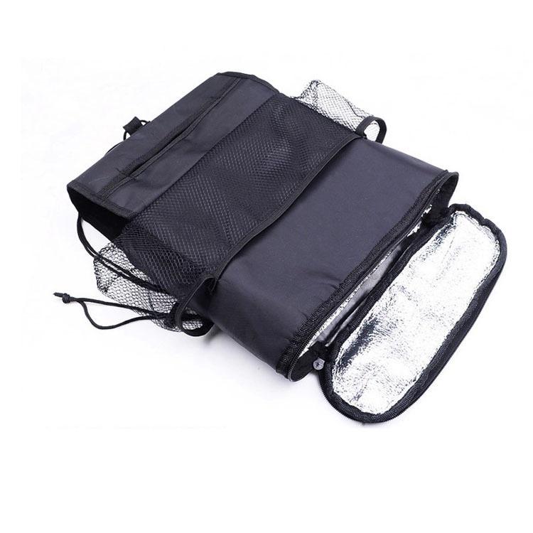 

Креативный автомобильный пакет со льдом, термоизоляционная сумка, сумки с несколькими карманами для сидений, сумки для хранения бумажных полотенец чёрный