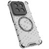 For Xiaomi 14 Pro Magnetic Case Honeycomb TPU+PC Phone Cover with Reinforced Corners