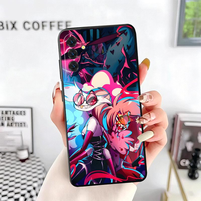 Hazbin Hotel Anime Soft Phone Case for Samsung A17 A37 A57 A16 A26 A36 A56 A15 A25 A35 A55 A14 A24 A34 A54 A13 A23 A33 A53 A52 A