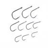 100Pcs/Box High Carbon Steel Fish Hook Durable High Strength Barbed Fishing Hooks With Ring For Carp Fishing Accessories