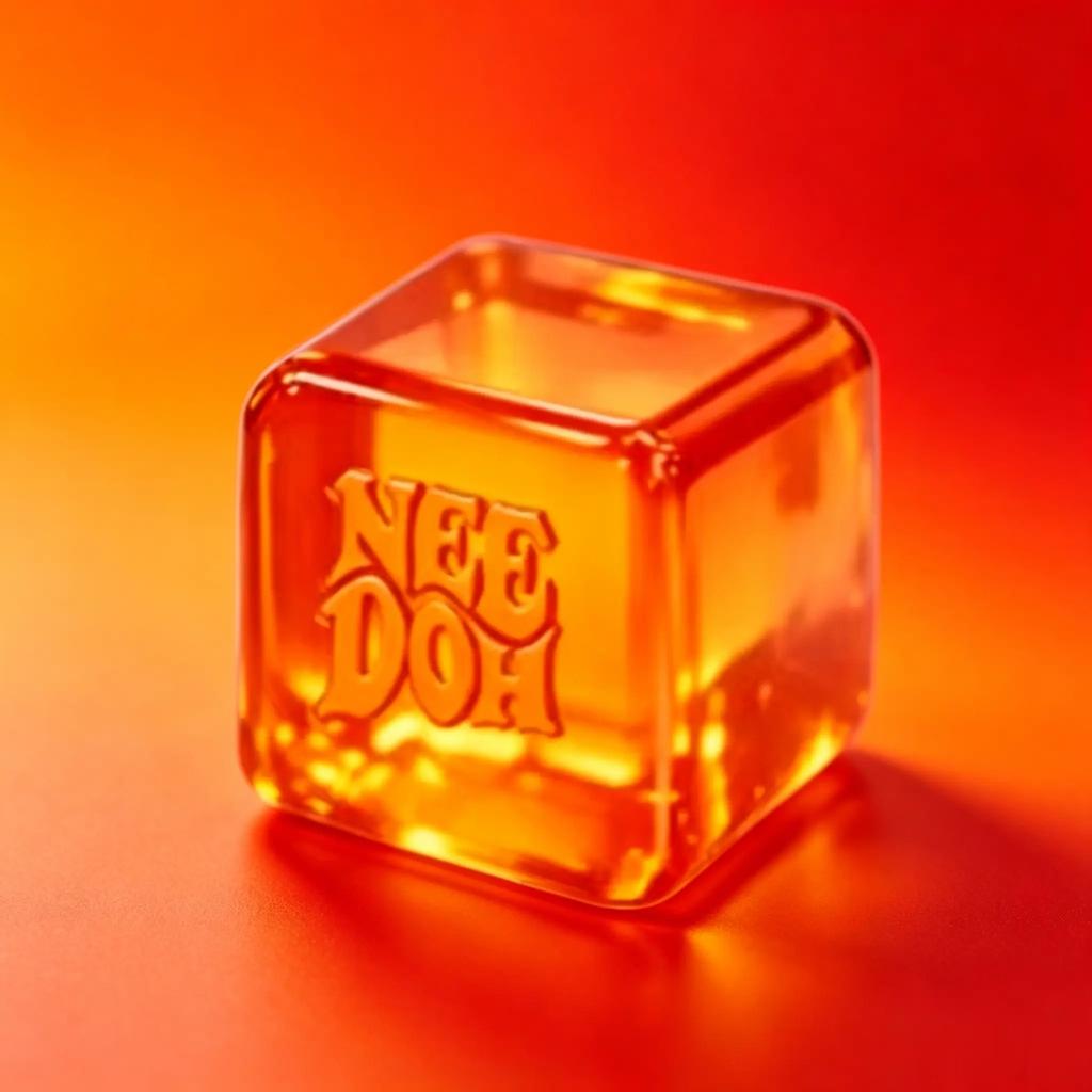 Adhd Toy New Squishy Toy Needoh Jellyfish Cube Stress Relief Fidget Sensory Anti Anxiety Squeeze Toy New