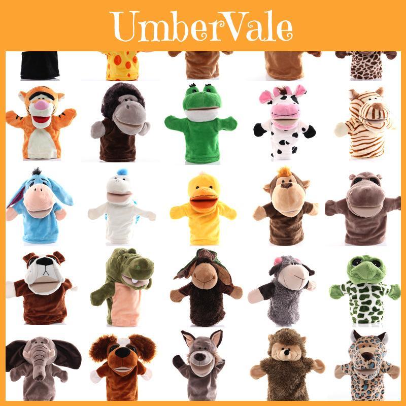 Pp Cotton Stuffed Plush Hand Puppet Toy Ideal For Pretend Play And Early Education 25cm Tall