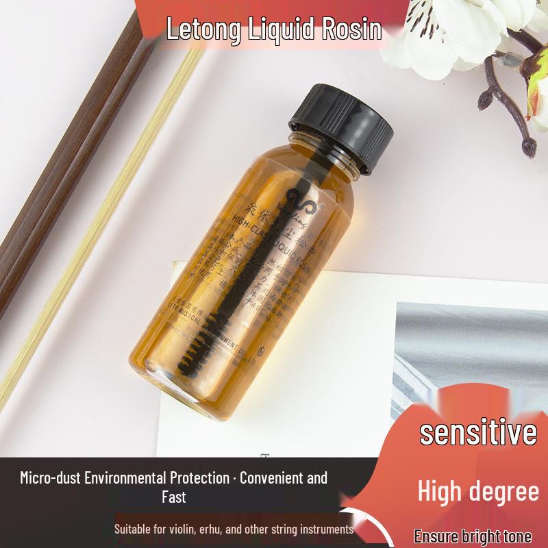 Leto Letong Dustless Liquid Rosin for Violin, Erhu, and String Instruments. Resin